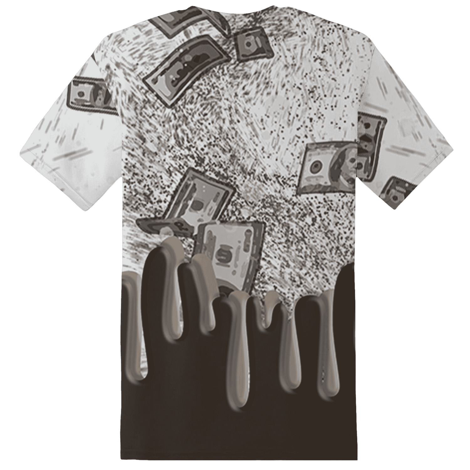 Dunk Low Baroque Brown T Shirt Match BER Dollar 3D All-Over Print - NastyJamz