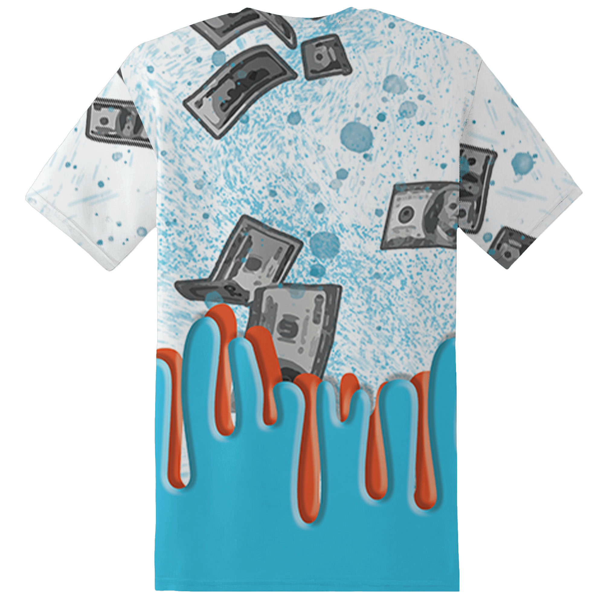 Dunk Low Dolphins T Shirt Match BER Dollar 3D All-Over Print - NastyJamz