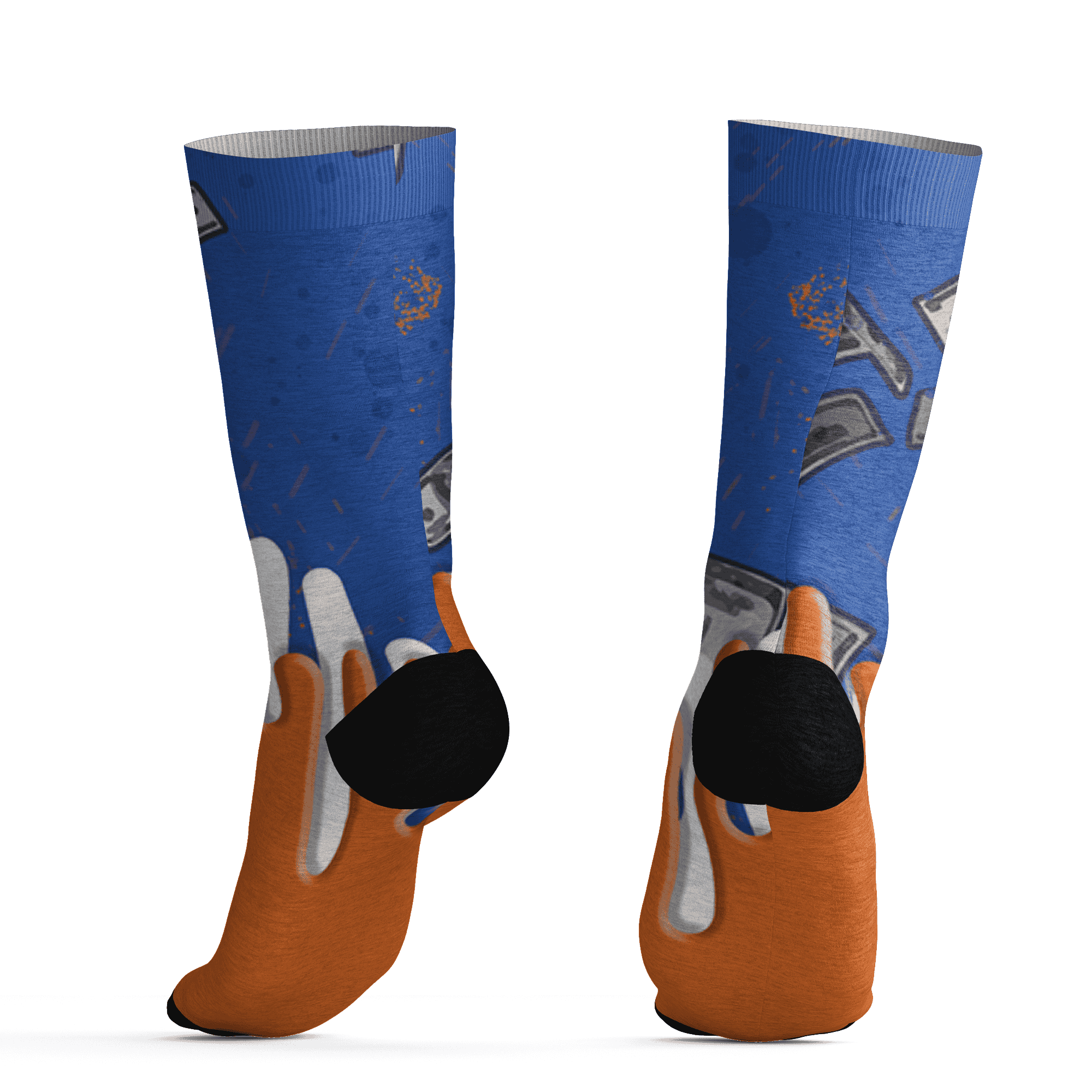 Dunk Low Knicks Socks Match BER Dollar 3D All-Over Print - NastyJamz