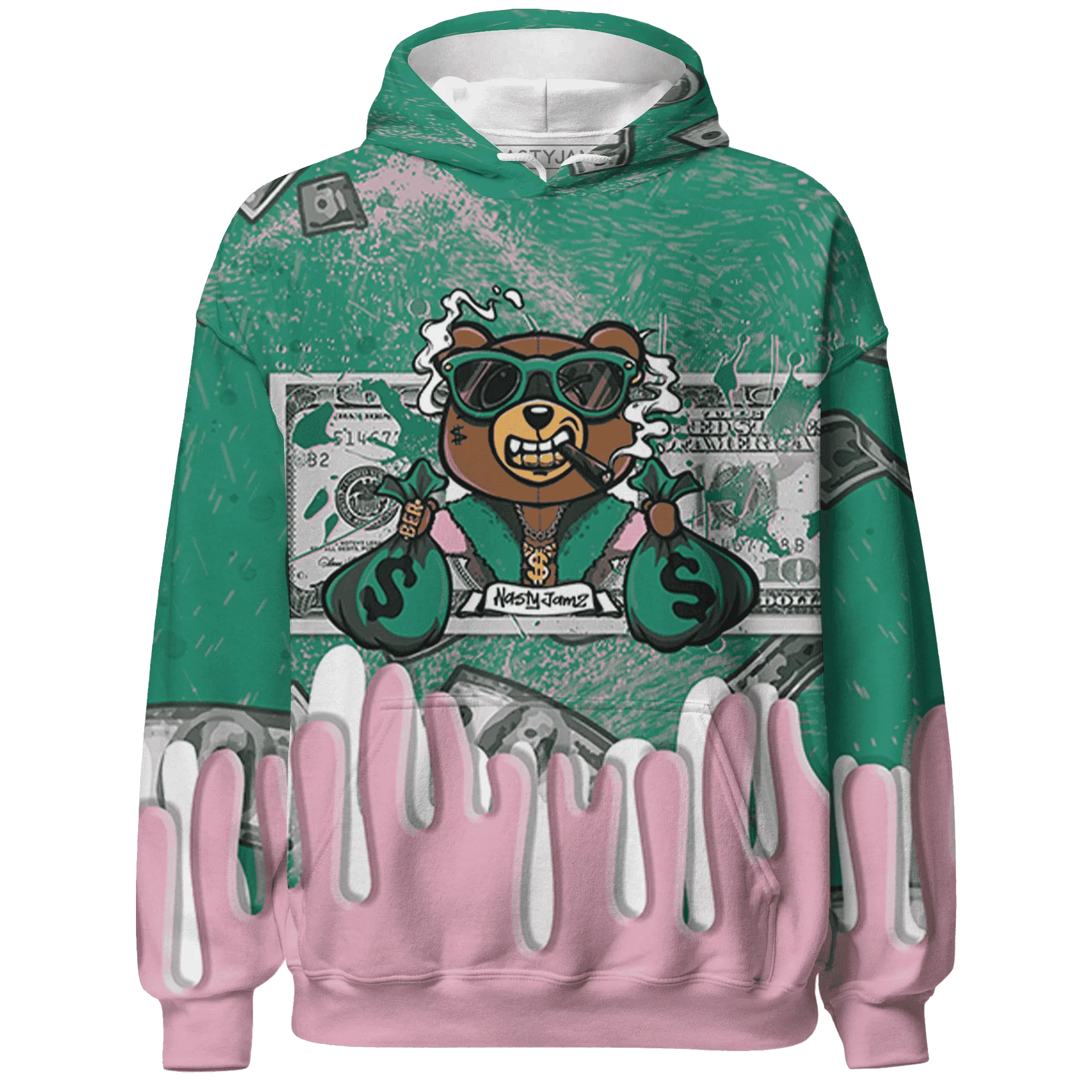 Dunk-Pink-Malachite-Medium-Soft-Low-Sail-Hoodie-Match-BER-Dollar-3D