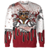 Cherry 12s Sweatshirt Match BER Dollar 3D All-Over Print - NastyJamz