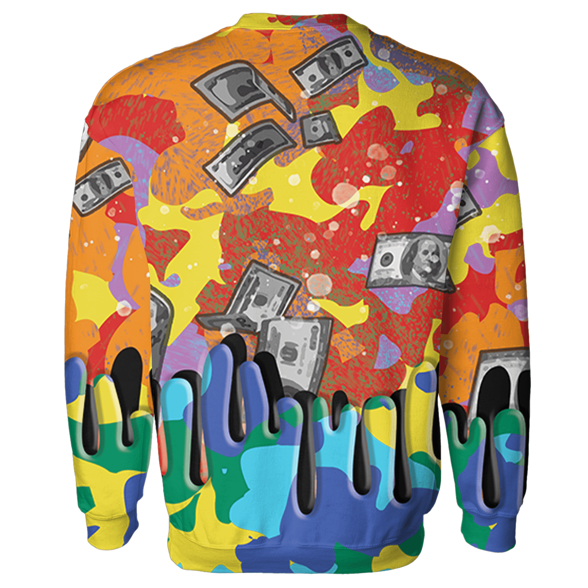 Mid GS Six Championships 1s Sweatshirt Match BER Dollar 3D All-Over Print - NastyJamz