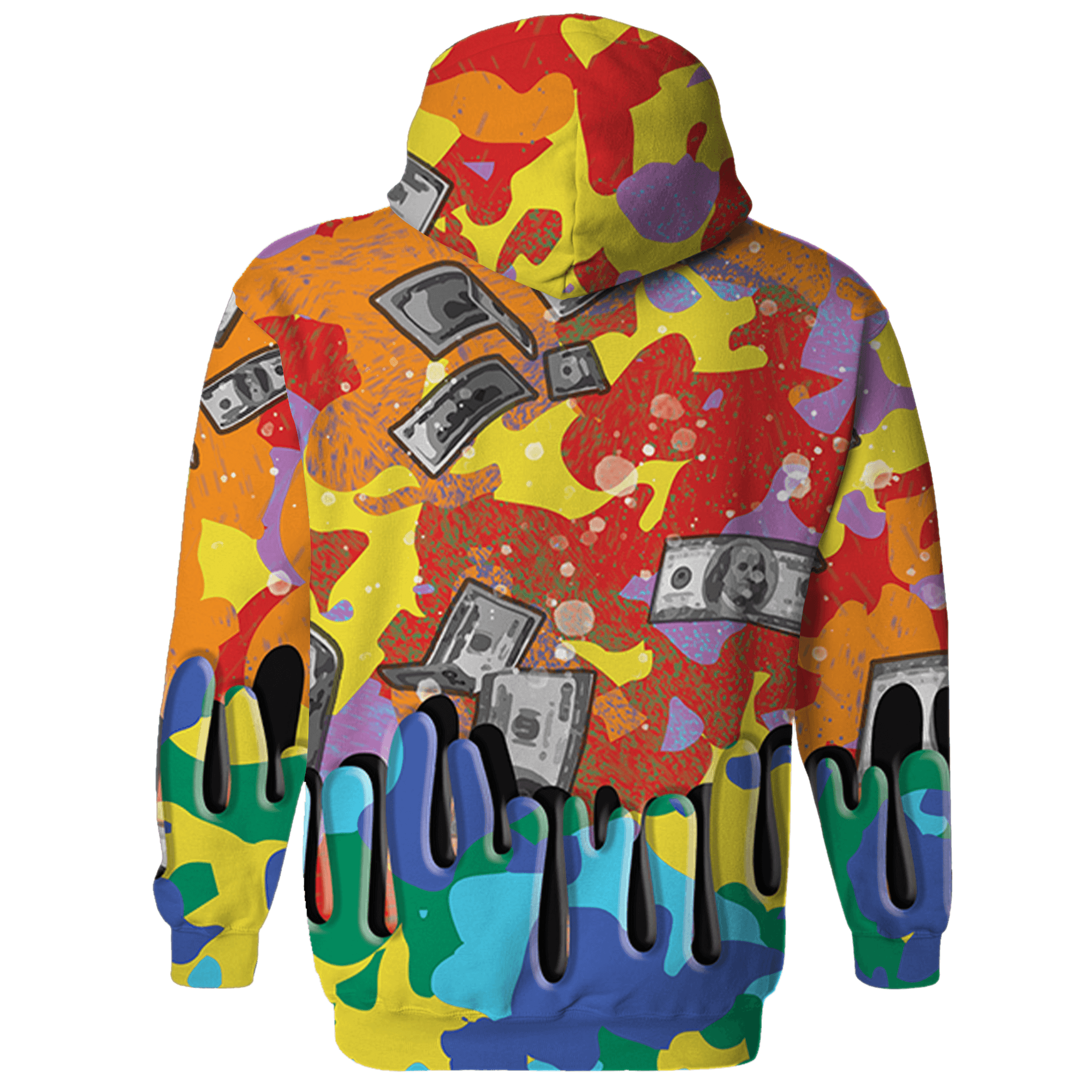 Mid GS Six Championships 1s Hoodie Match BER Dollar 3D All-Over Print - NastyJamz