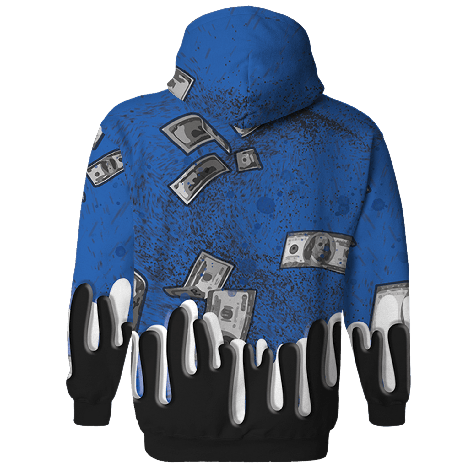 Royal Reimagined 1s Hoodie Match BER Dollar 3D All-Over Print - NastyJamz