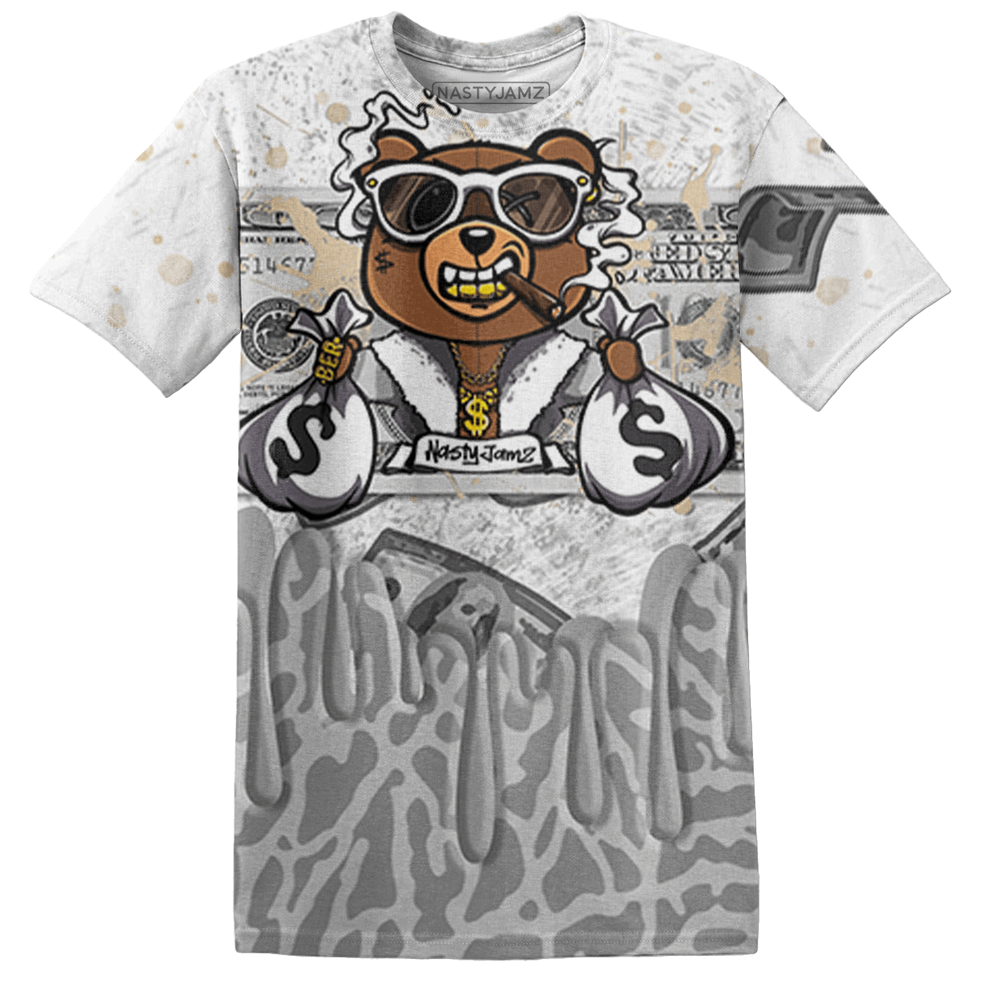 Craft Ivory 3s T Shirt Match BER Dollar 3D All-Over Print - NastyJamz