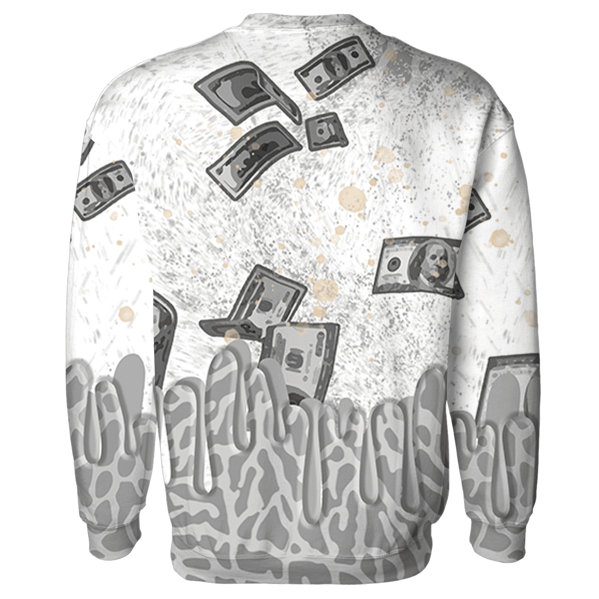Craft Ivory 3s Sweatshirt Match BER Dollar 3D All-Over Print - NastyJamz