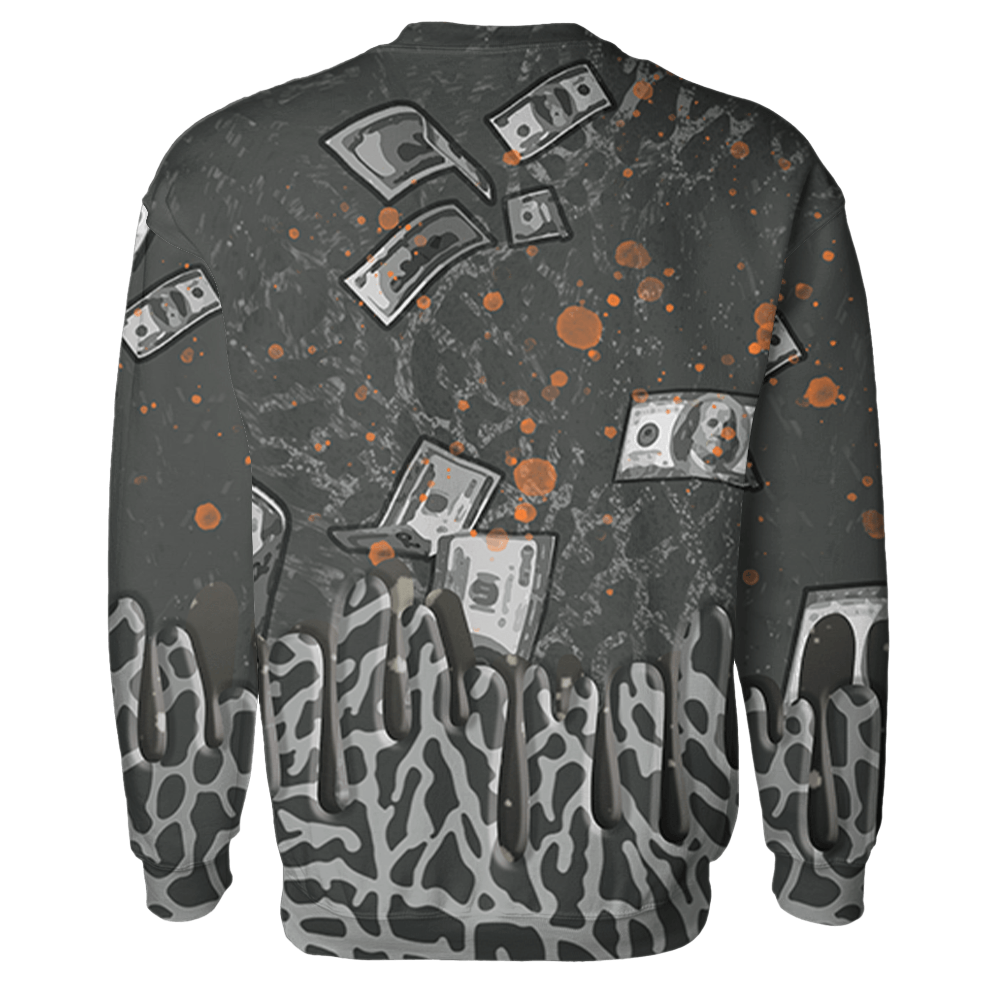 Fear Pack 3s Sweatshirt Match BER Dollar 3D All-Over Print - NastyJamz