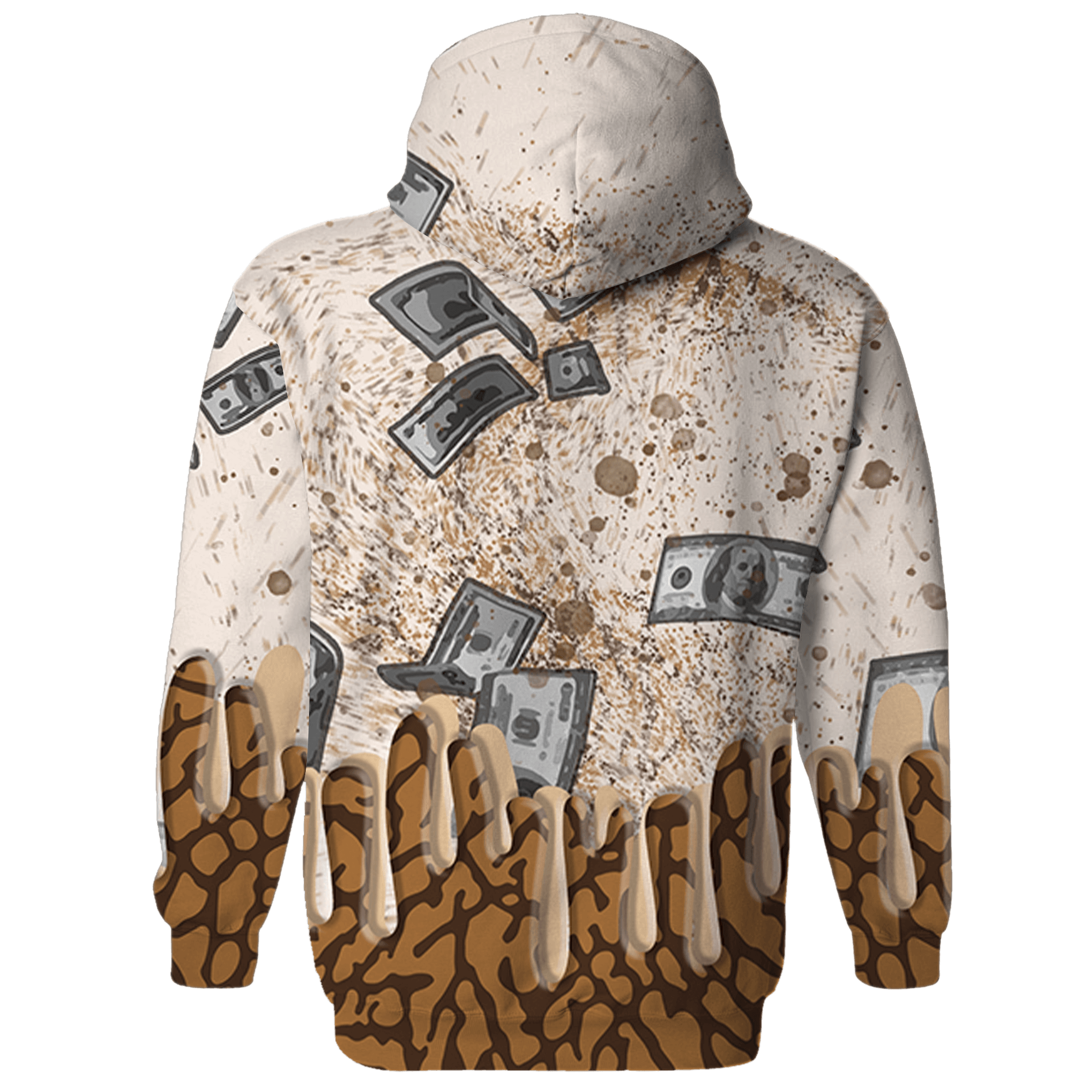 Palomino 3s Hoodie Match BER Dollar 3D All-Over Print - NastyJamz