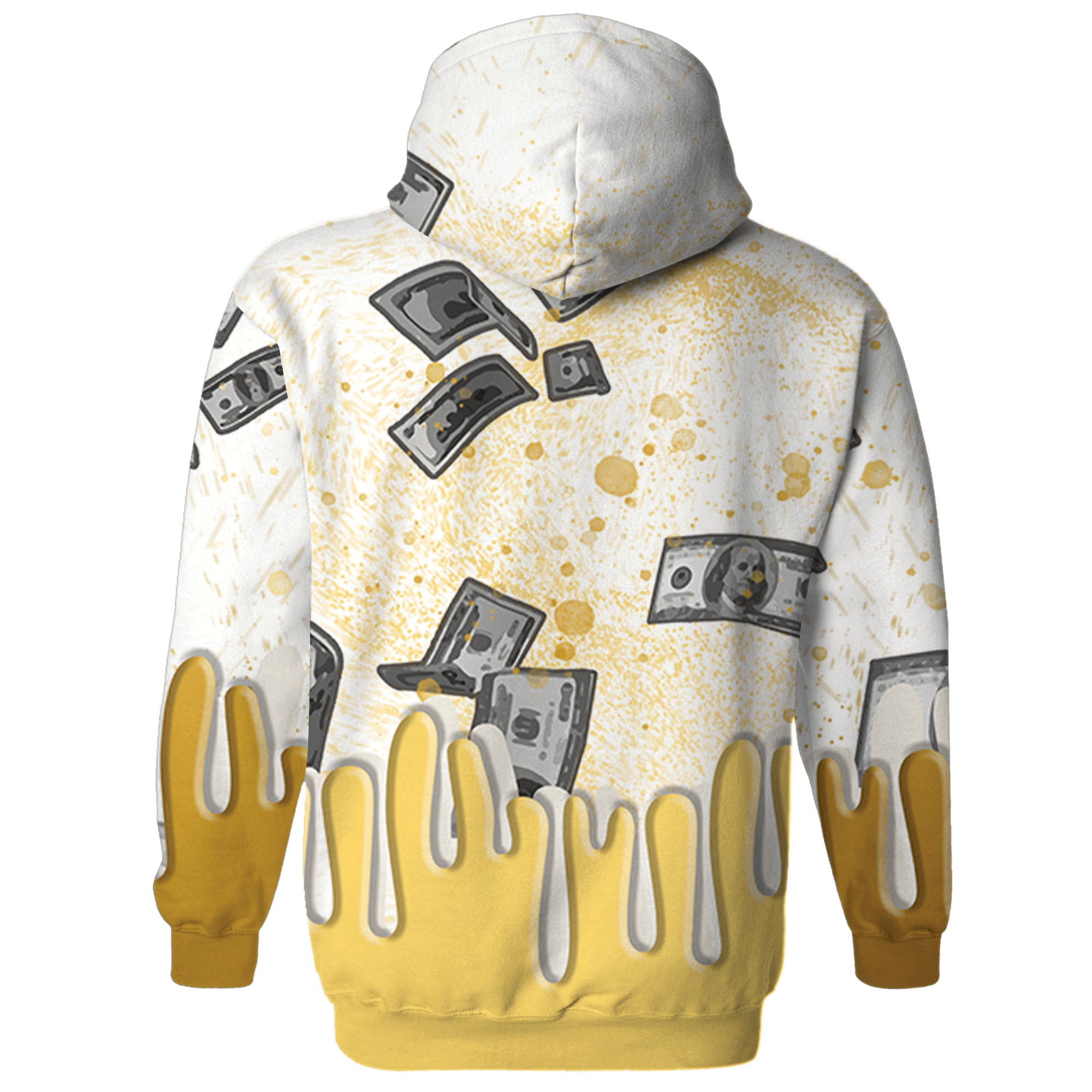 Sail 4s Hoodie Match BER Dollar 3D All-Over Print - NastyJamz