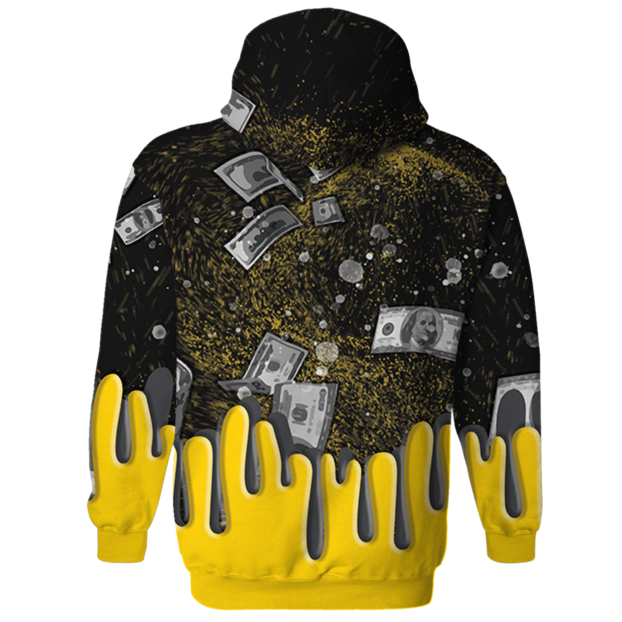 Thunder 4s Hoodie Match BER Dollar 3D All-Over Print - NastyJamz