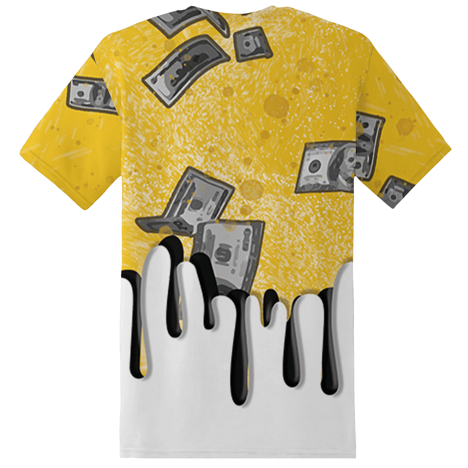 Yellow Ochre 6s T Shirt Match BER Dollar 3D All-Over Print - NastyJamz