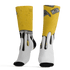 Yellow Ochre 6s Socks Match BER Dollar 3D All-Over Print - NastyJamz