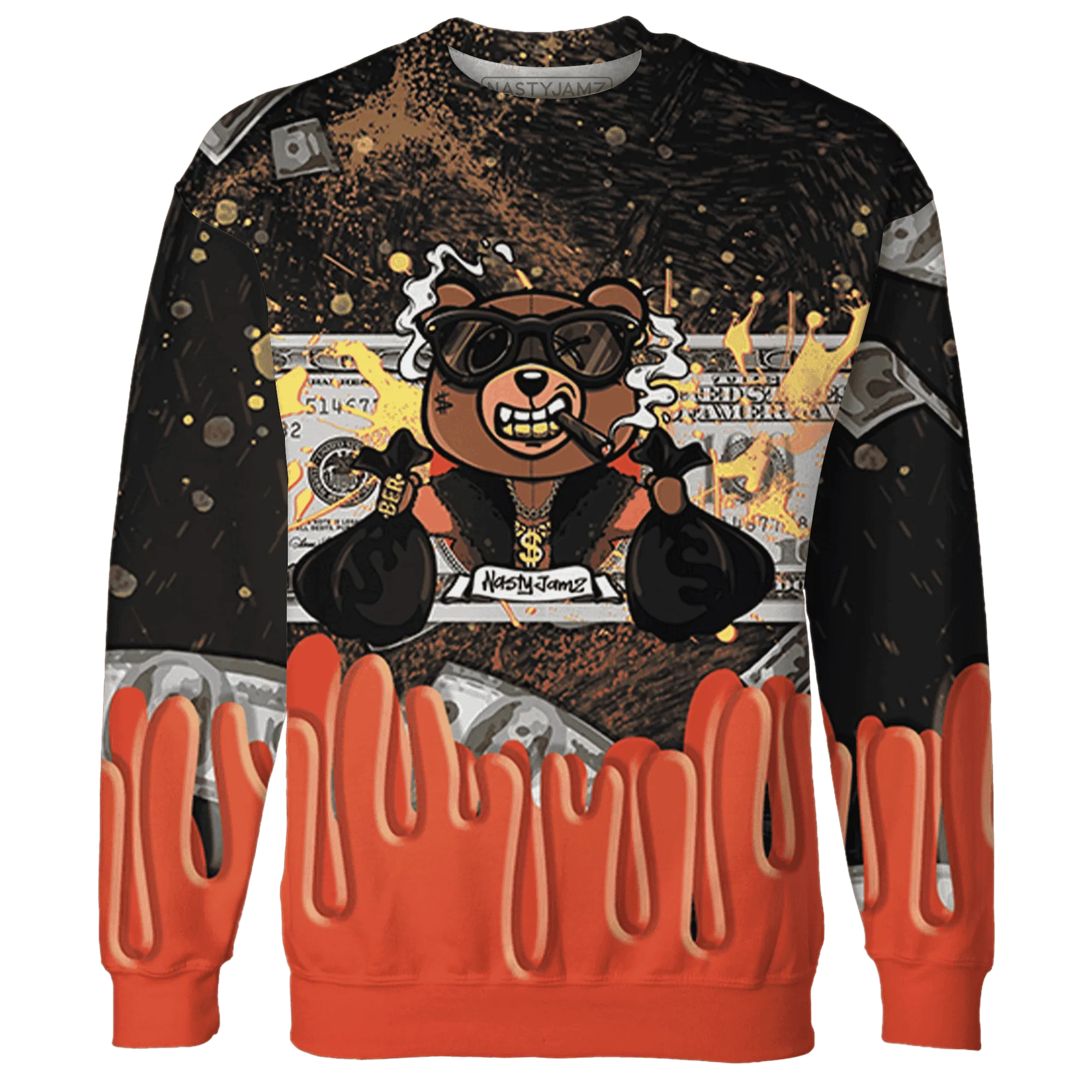 VaporMax-Crimson-Total-Orange-Plus-Sweatshirt-Match-BER-Dollar-3D