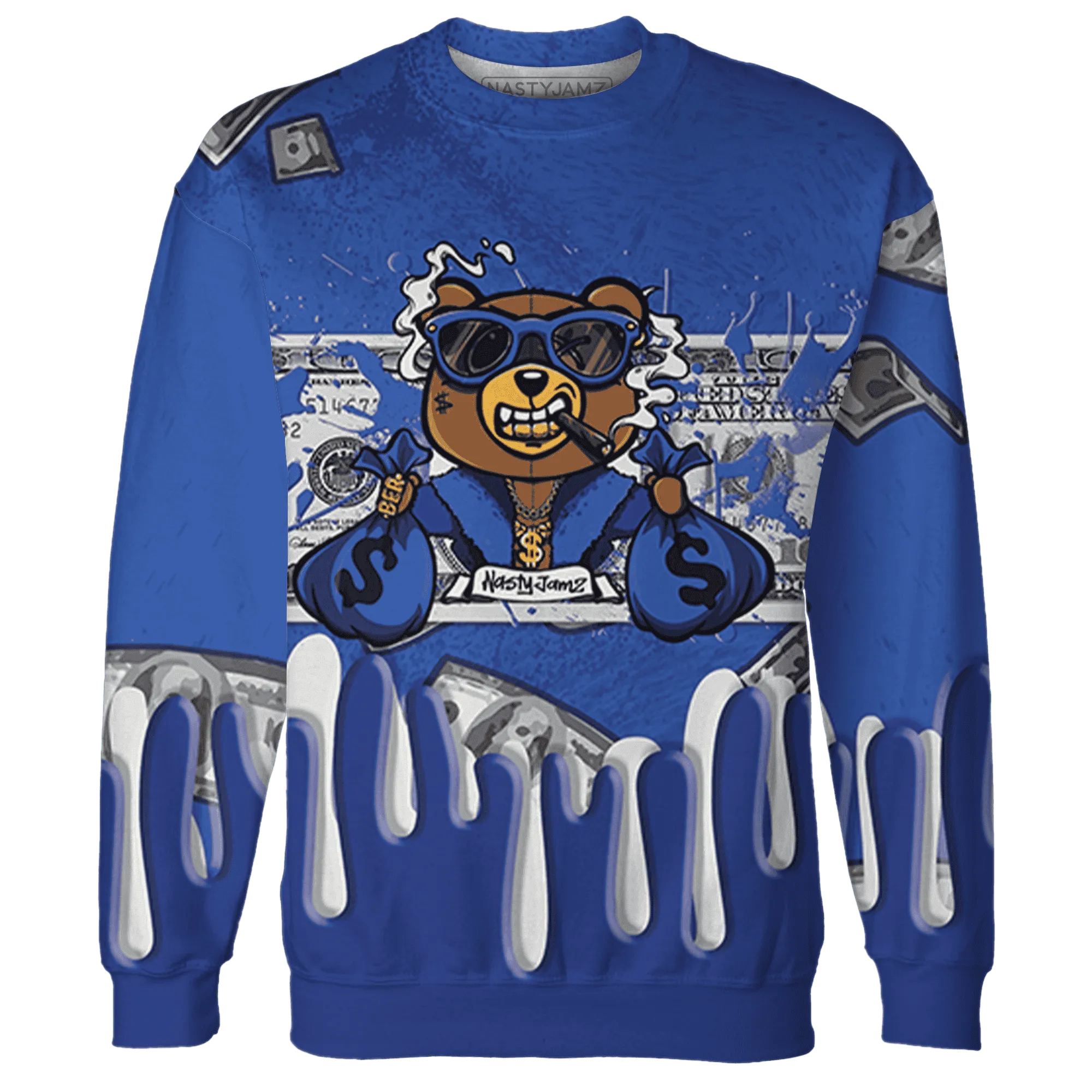 VaporMax-Game-Royal-Blue-Sweatshirt-Match-BER-Dollar-3D