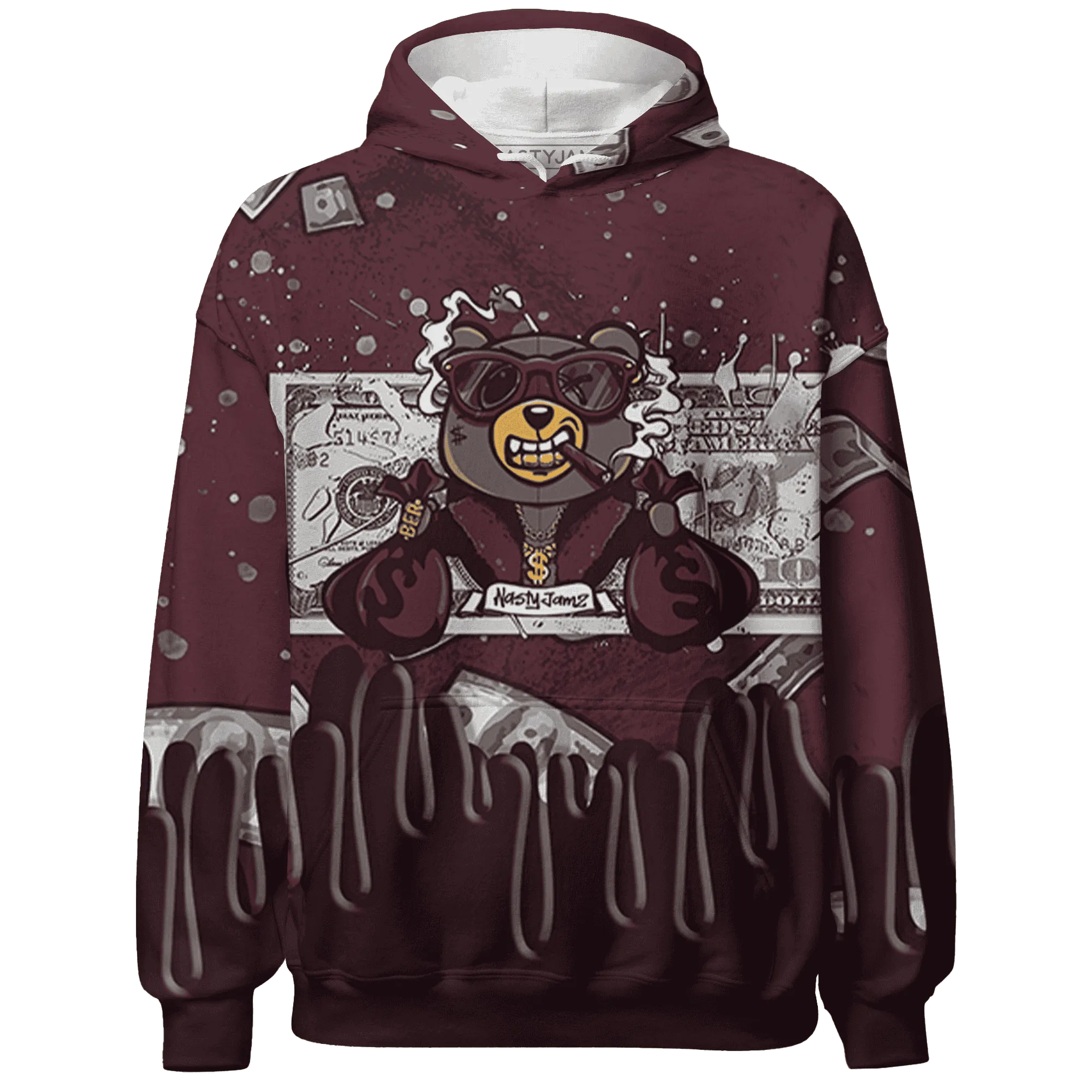 VaporMax-Night-Maron-Burgundy-Hoodie-Match-BER-Dollar-3D