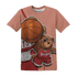 Dune Red 13s T Shirt Match BER Dunk - NastyJamz