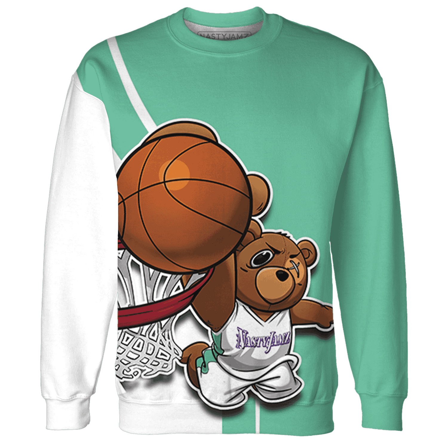 High OG Green Glow 1s Sweatshirt Match BER Dunk - NastyJamz