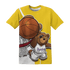 Vivid Sulfur 4s T Shirt Match BER Dunk - NastyJamz