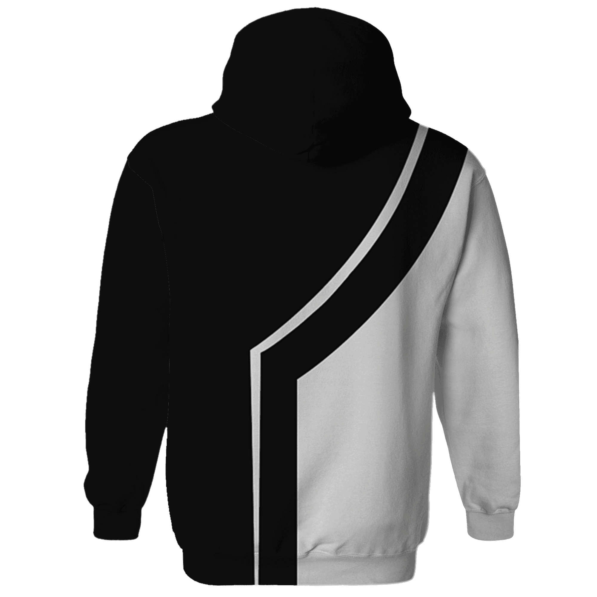 Retro High OG Black White 1s Hoodie Match BER Dunk - NastyJamz