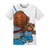 Powder Blue 9s T Shirt Match BER Dunk - NastyJamz