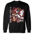 Retro Red Taxi 12s Sweatshirt Match BER Fighting Boxing - NastyJamz