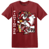 Retro Red Taxi 12s T Shirt Match BER Fighting Boxing - NastyJamz