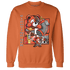 Georgia Peach 3s Sweatshirt Match BER Fighting Boxing - NastyJamz