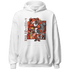 Georgia Peach 3s Hoodie Match BER Fighting Boxing - NastyJamz