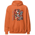 Georgia Peach 3s Hoodie Match BER Fighting Boxing - NastyJamz