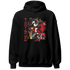 Jumman Jack University Red Hoodie Match BER Fighting Boxing - NastyJamz