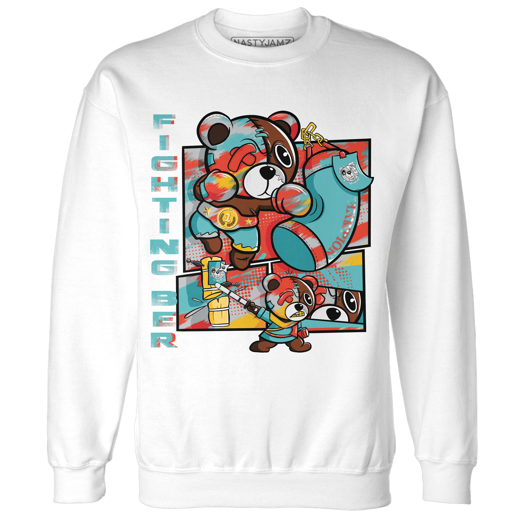 KB 8 Protro Venice Beach Sweatshirt Match BER Fighting Boxing - NastyJamz