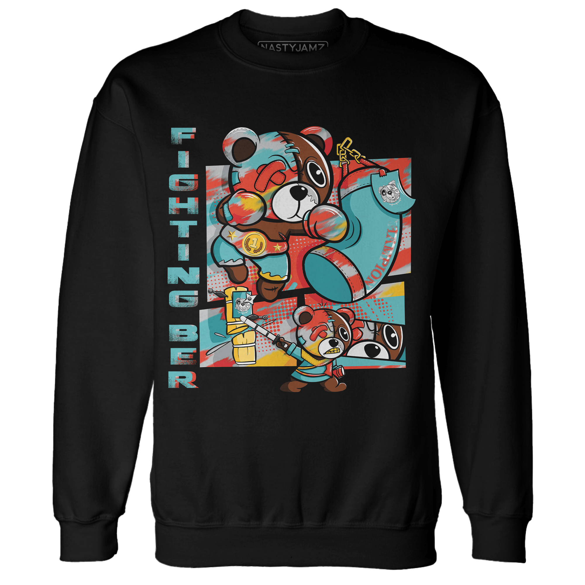 KB 8 Protro Venice Beach Sweatshirt Match BER Fighting Boxing - NastyJamz