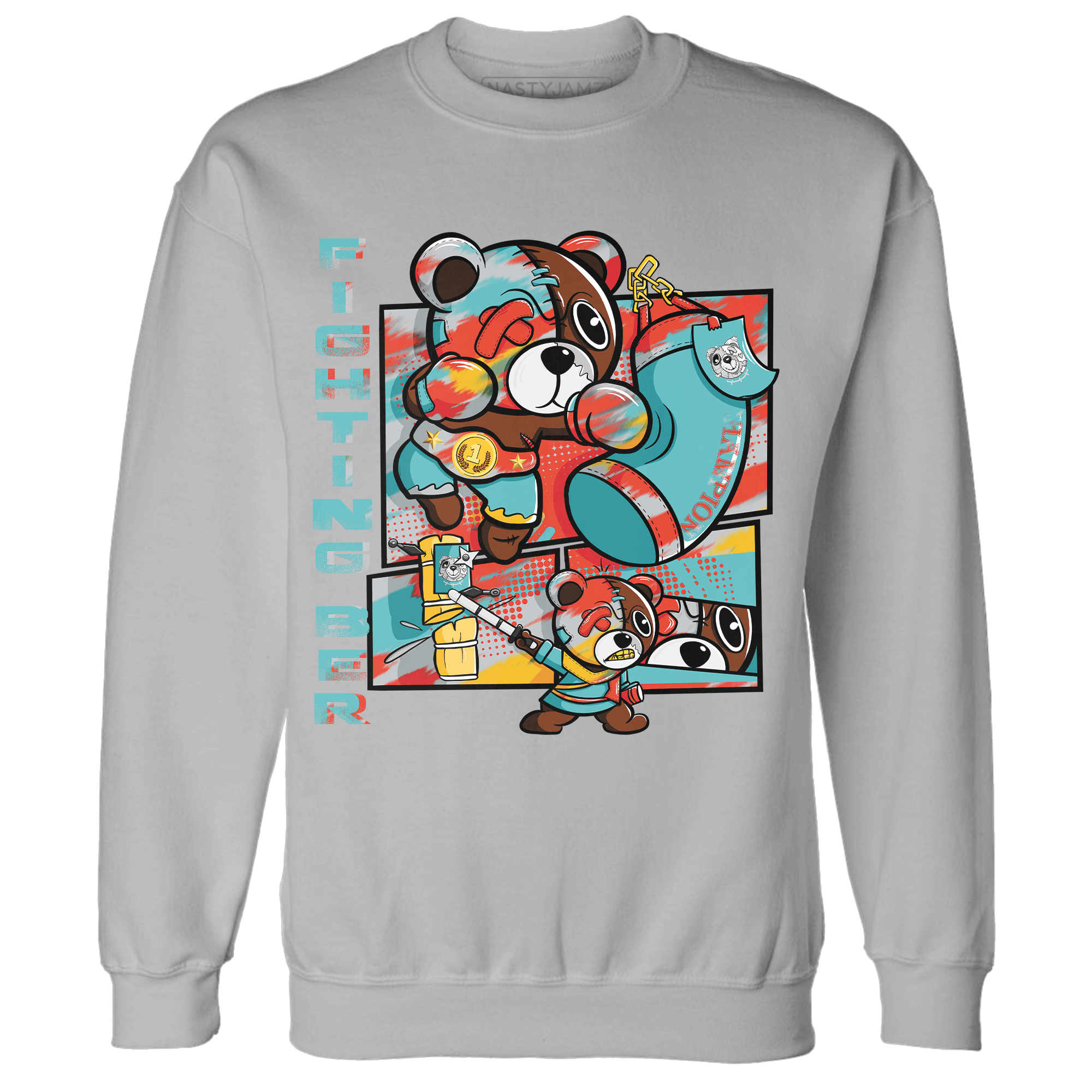 KB 8 Protro Venice Beach Sweatshirt Match BER Fighting Boxing - NastyJamz