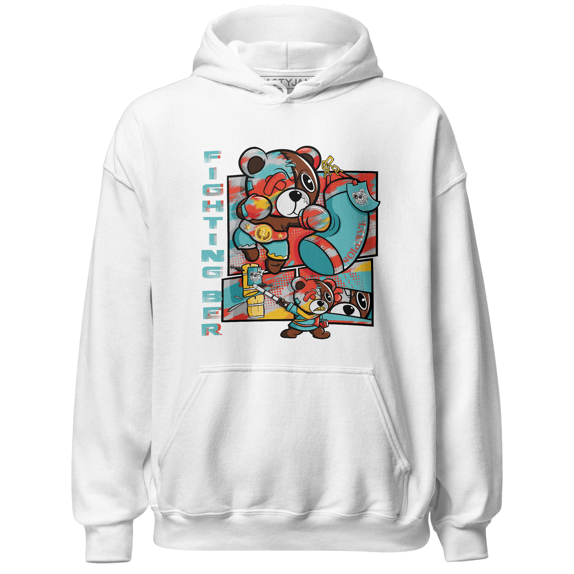 KB 8 Protro Venice Beach Hoodie Match BER Fighting Boxing - NastyJamz