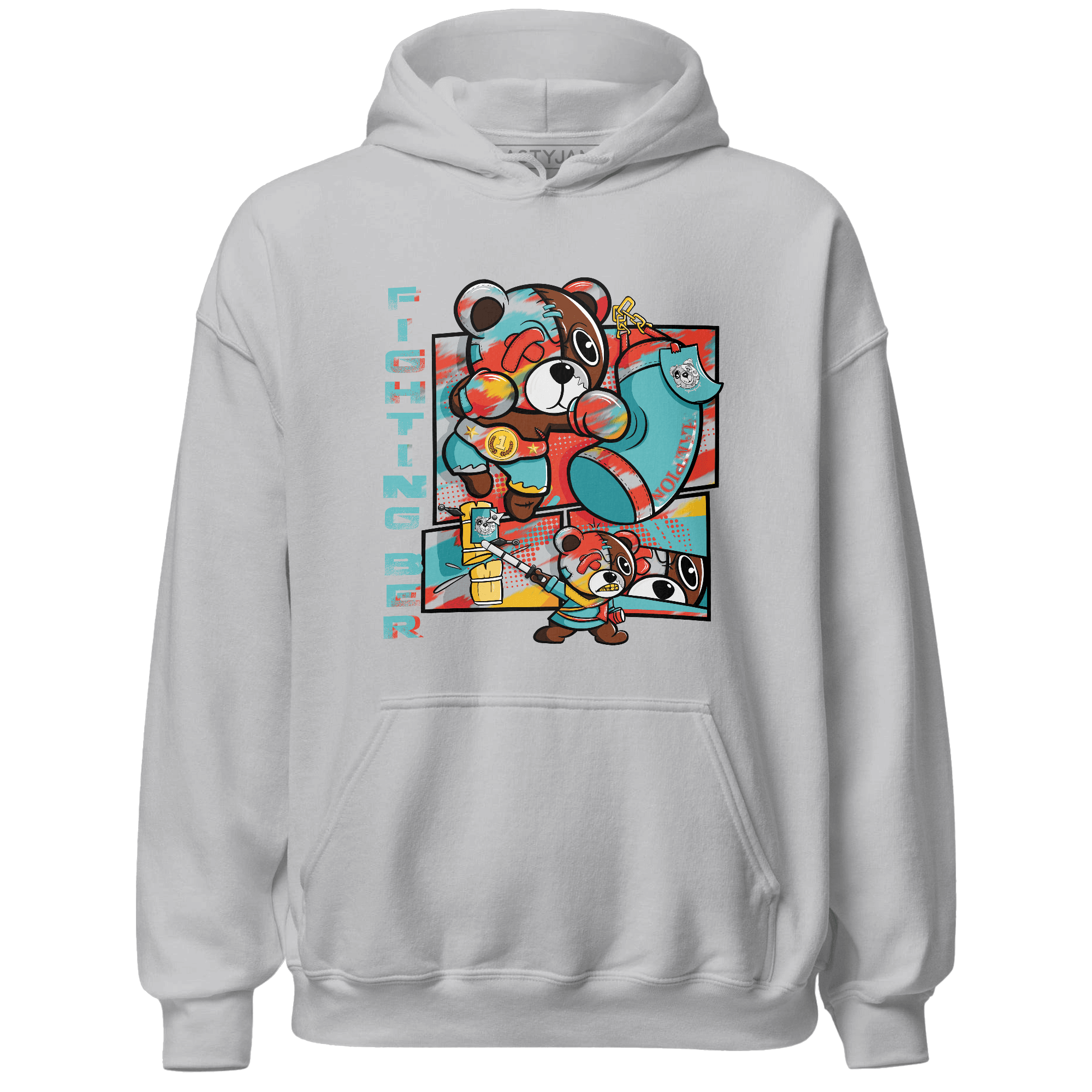 KB 8 Protro Venice Beach Hoodie Match BER Fighting Boxing - NastyJamz