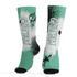 High OG Green Glow 1s Socks Match BER GOTEM 3D All-Over Print - NastyJamz