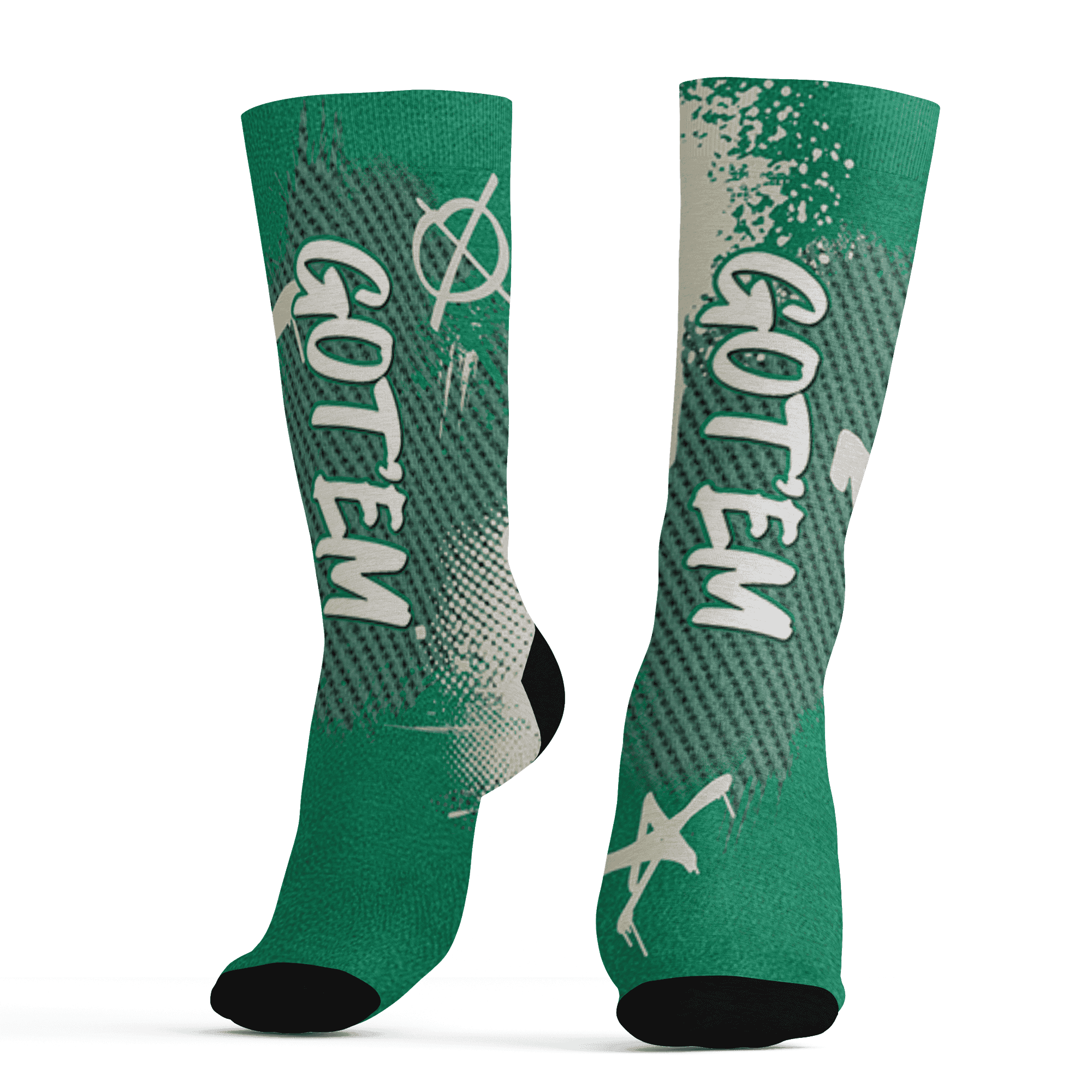 Nina CN Abney 3s Socks Match BER GOTEM 3D All-Over Print - NastyJamz