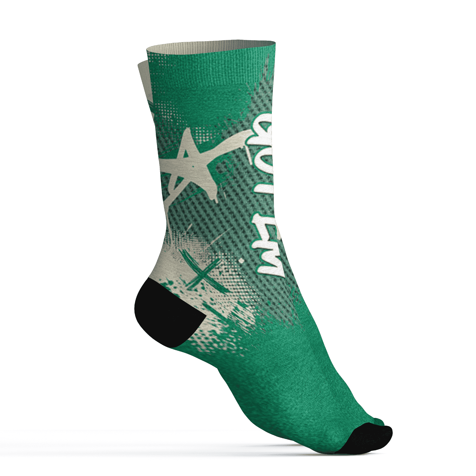 Nina CN Abney 3s Socks Match BER GOTEM 3D All-Over Print - NastyJamz