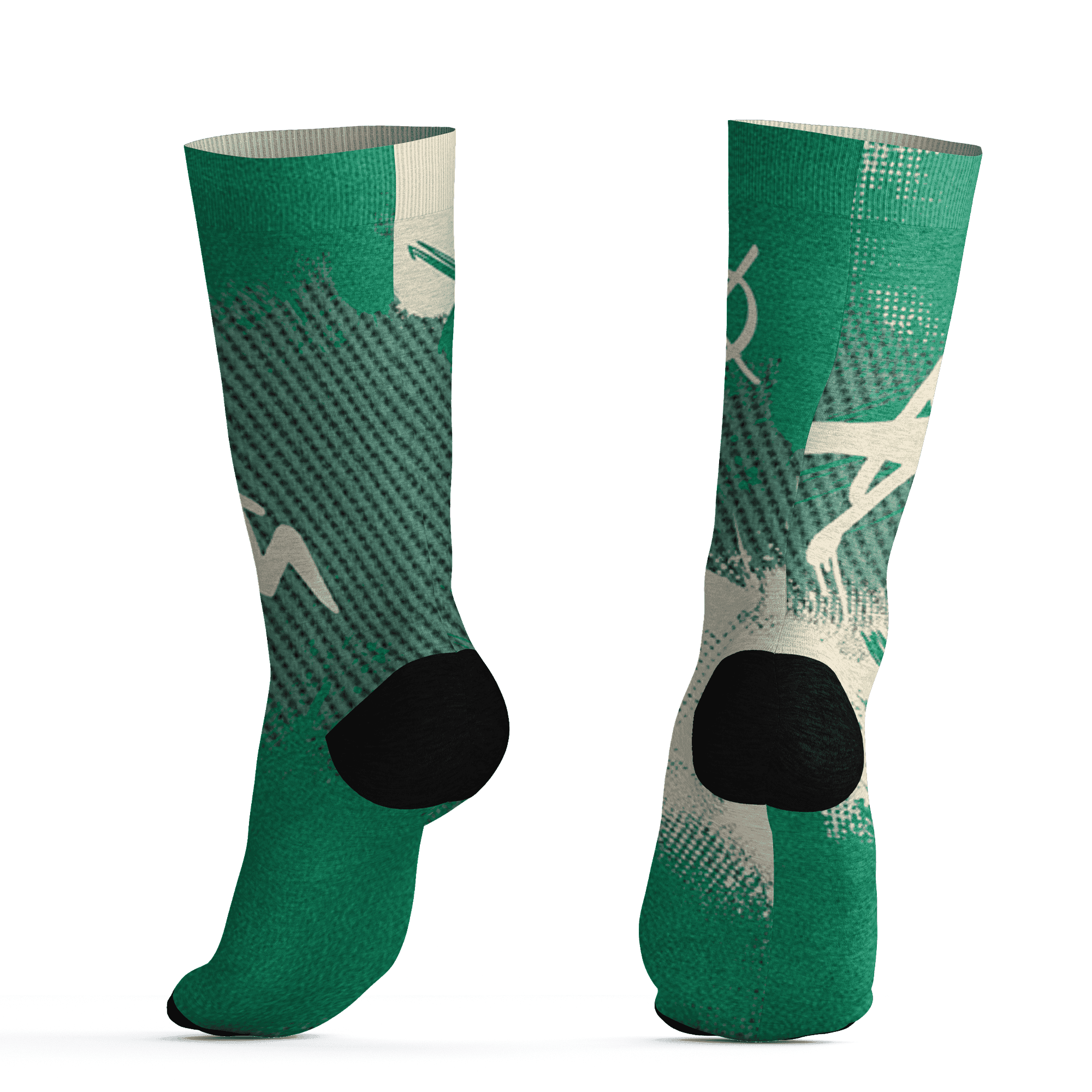 Nina CN Abney 3s Socks Match BER GOTEM 3D All-Over Print - NastyJamz