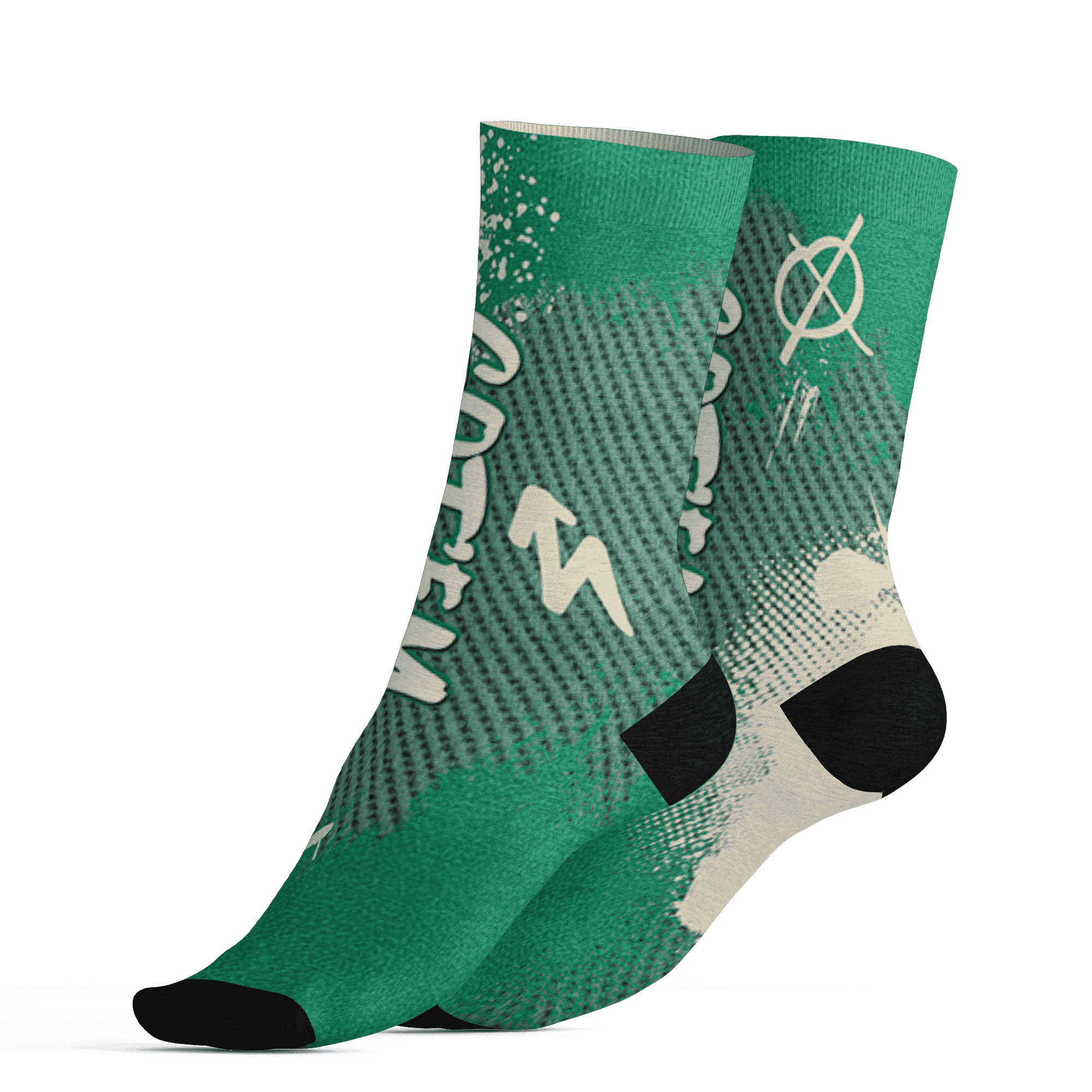 Nina CN Abney 3s Socks Match BER GOTEM 3D All-Over Print - NastyJamz