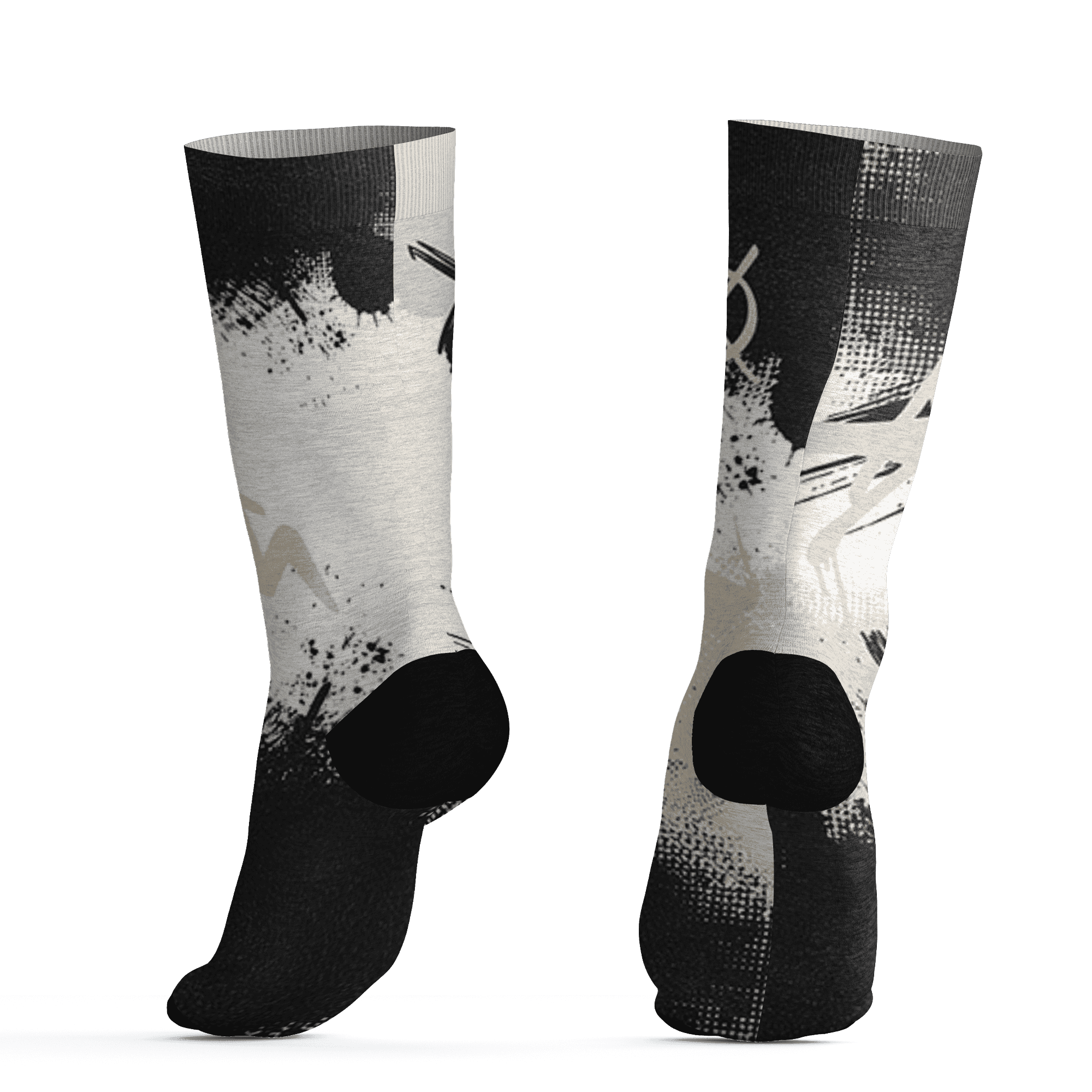 Quaiii 54 3s Socks Match BER GOTEM 3D All-Over Print - NastyJamz