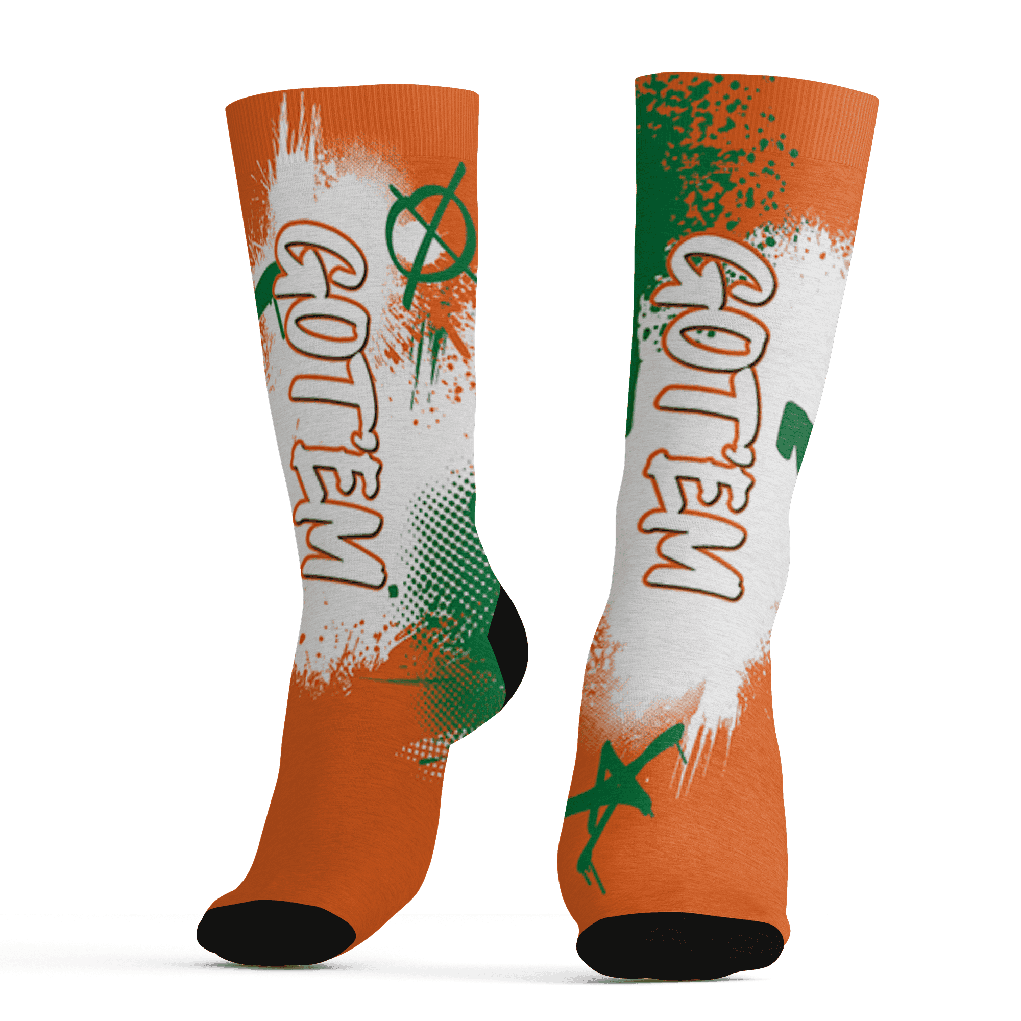 AJ 5 MAM Hurricanes Socks Match BER GOTEM 3D All-Over Print - NastyJamz