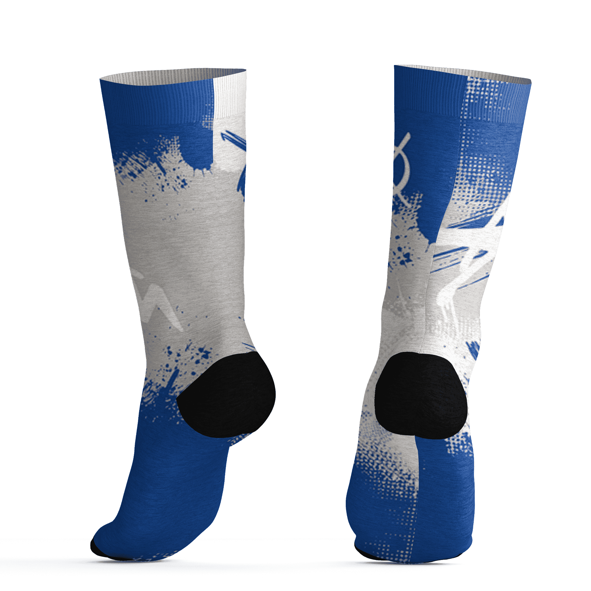 Air Max 1 86 Royal Socks Match BER GOTEM 3D All-Over Print - NastyJamz