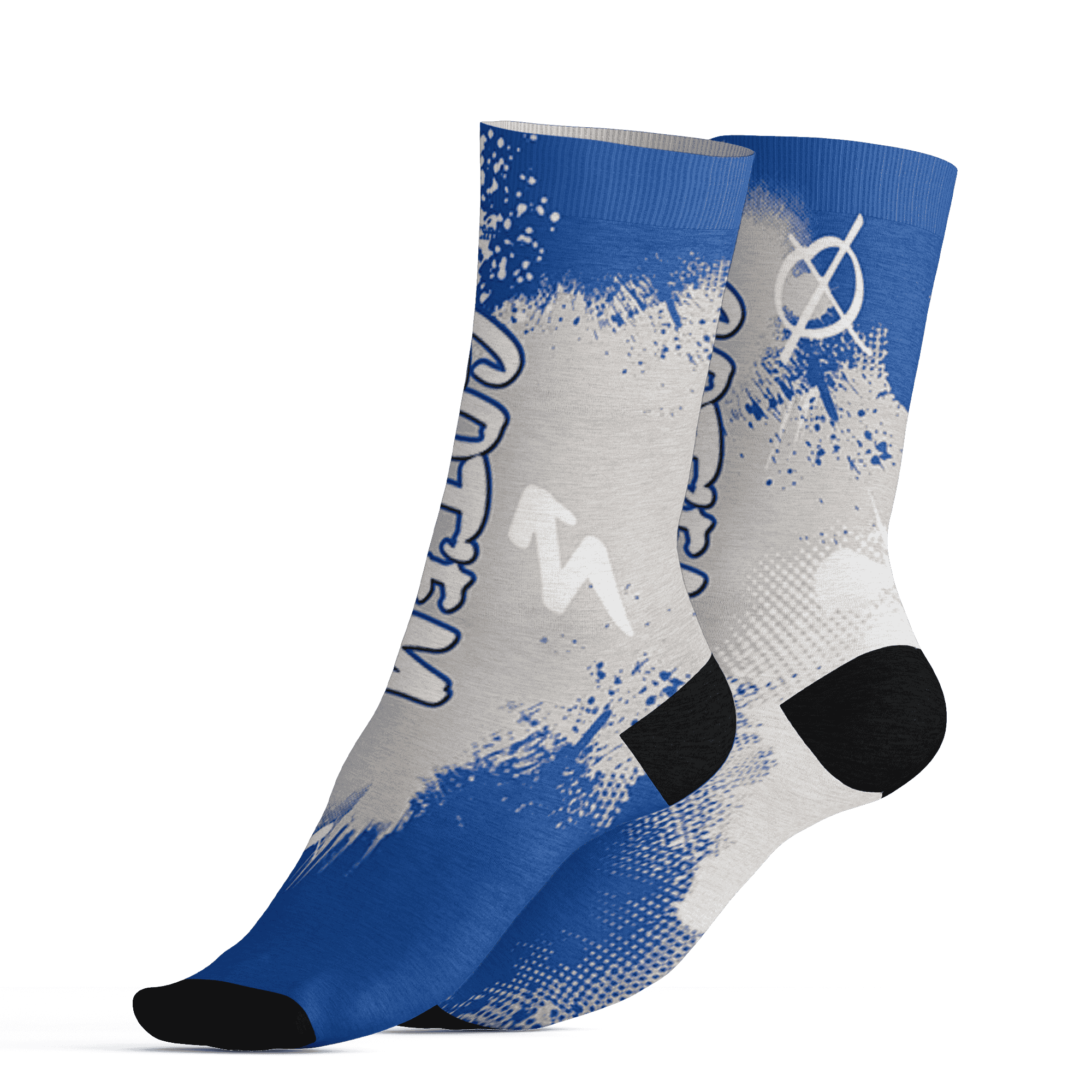 Air Max 1 86 Royal Socks Match BER GOTEM 3D All-Over Print - NastyJamz