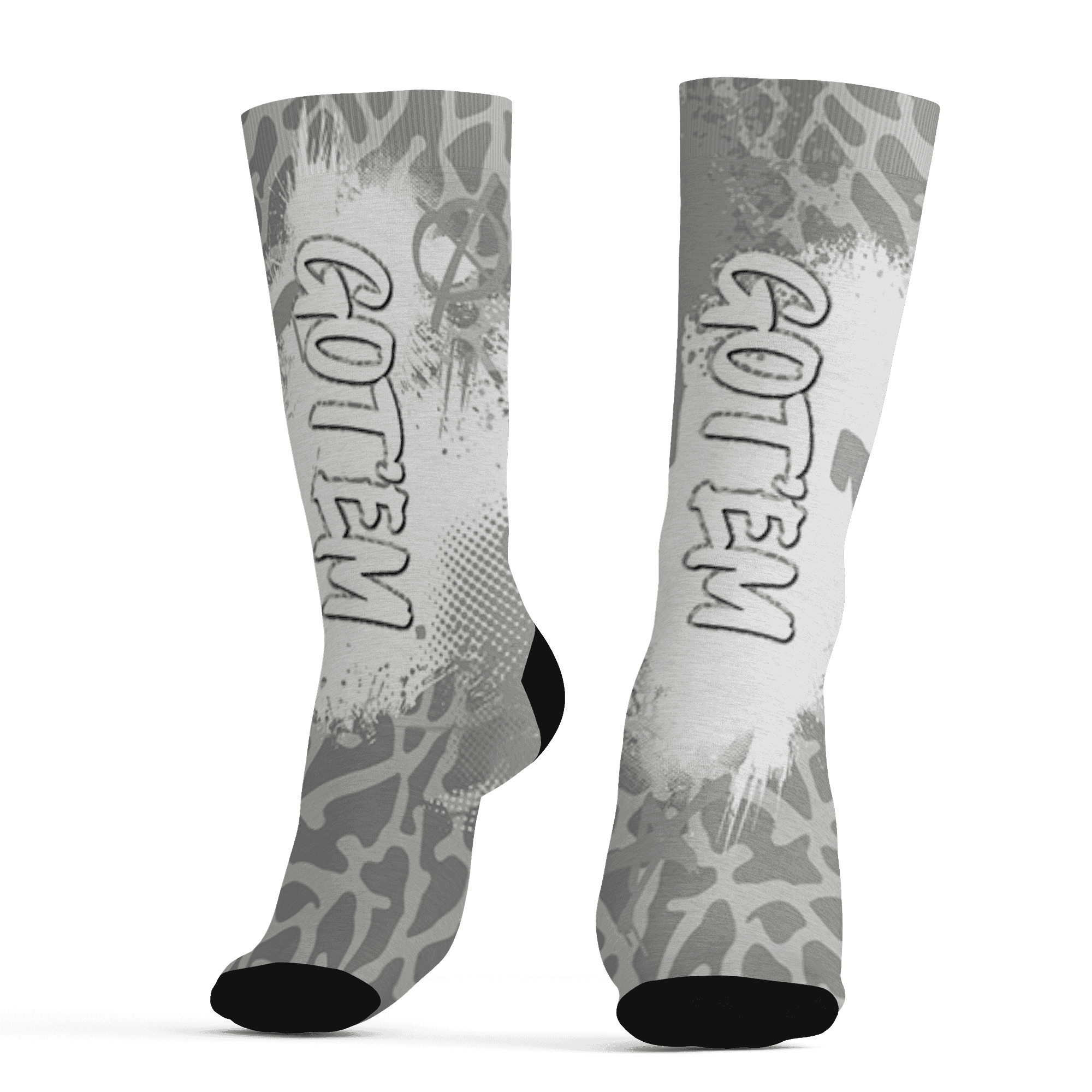 Craft Ivory 3s Socks Match BER GOTEM 3D All-Over Print - NastyJamz