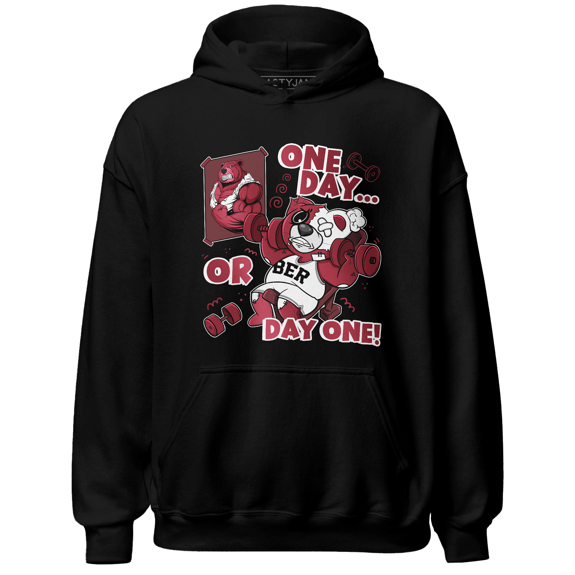 High 85 Metallic Burgundy 1s Hoodie Match BER Gymmer - NastyJamz