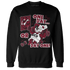 High White Team Red 1s Sweatshirt Match BER Gymmer - NastyJamz