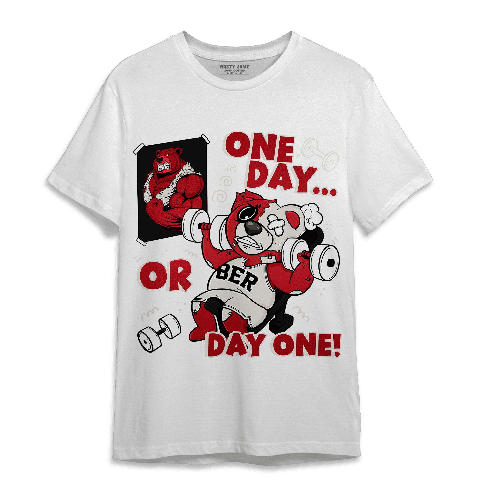 Low OG Trophy Room 1s T Shirt Match BER Gymmer - NastyJamz