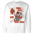 Georgia Peach 3s Sweatshirt Match BER Gymmer - NastyJamz