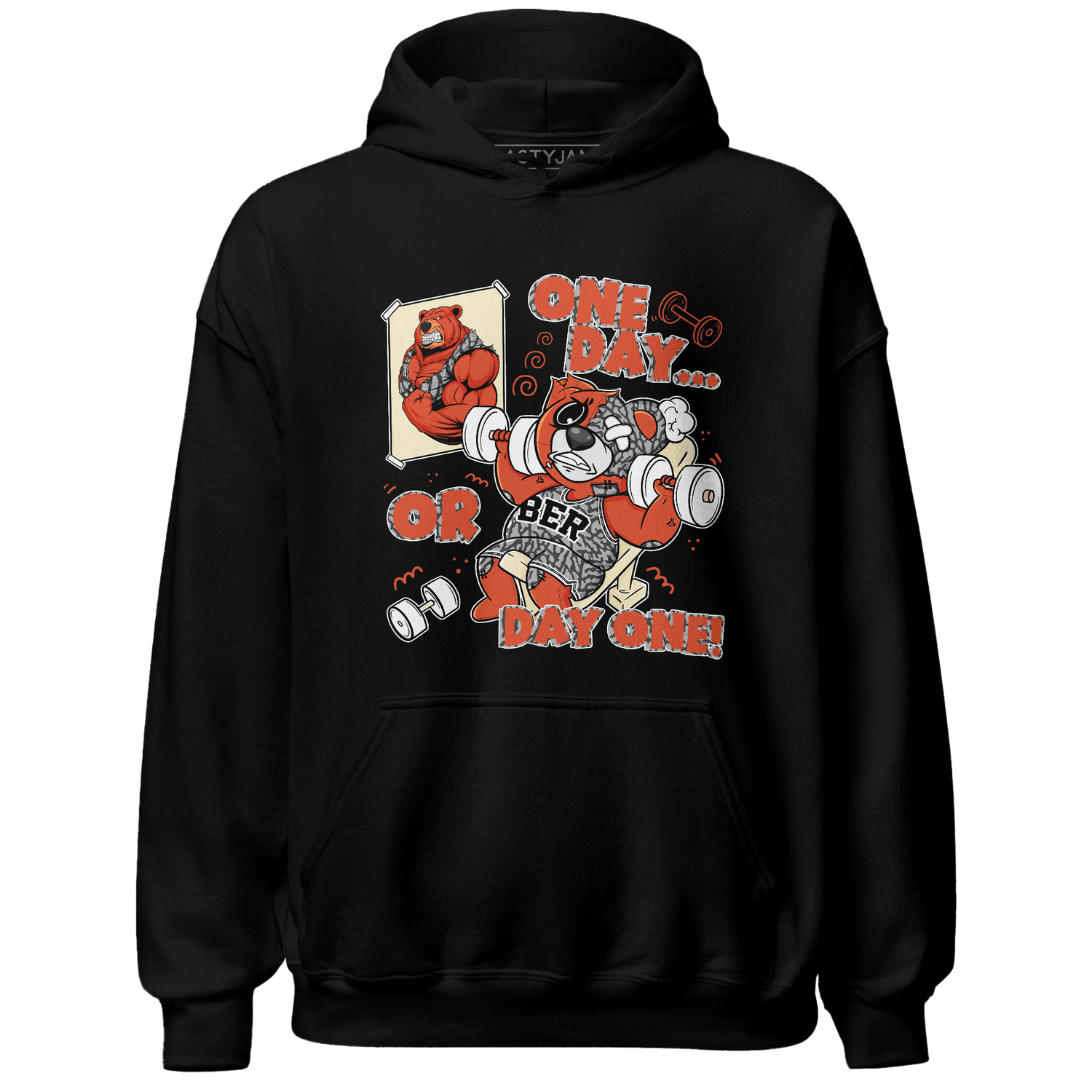 Georgia Peach 3s Hoodie Match BER Gymmer - NastyJamz